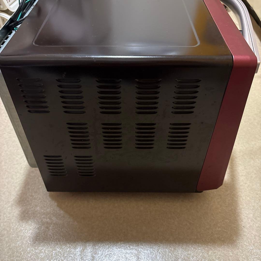 SHARP２段 オーブンレンジ 1000W レッド 電子レンジ
